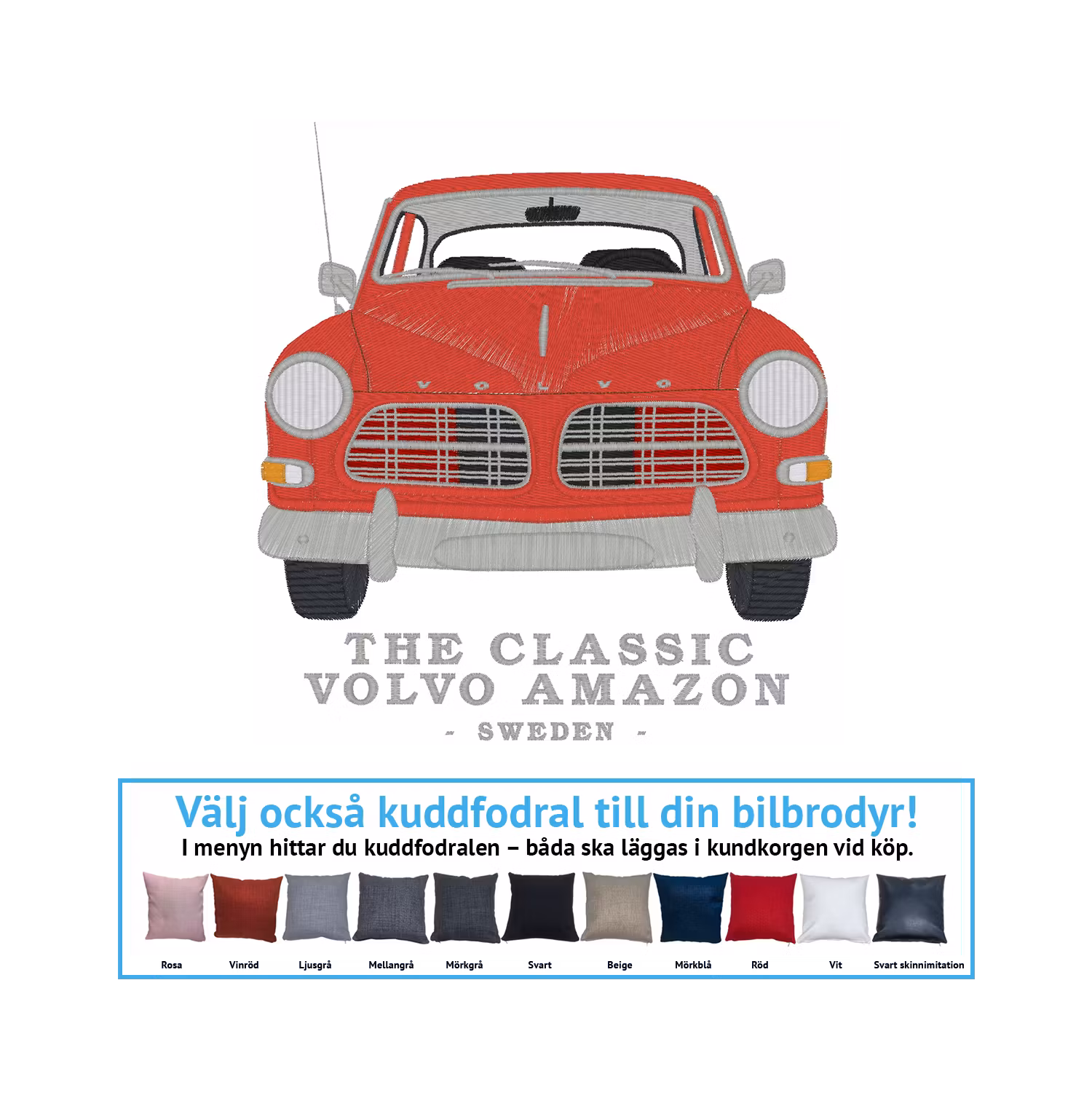"The Classic Volvo Amazon – Sweden –"