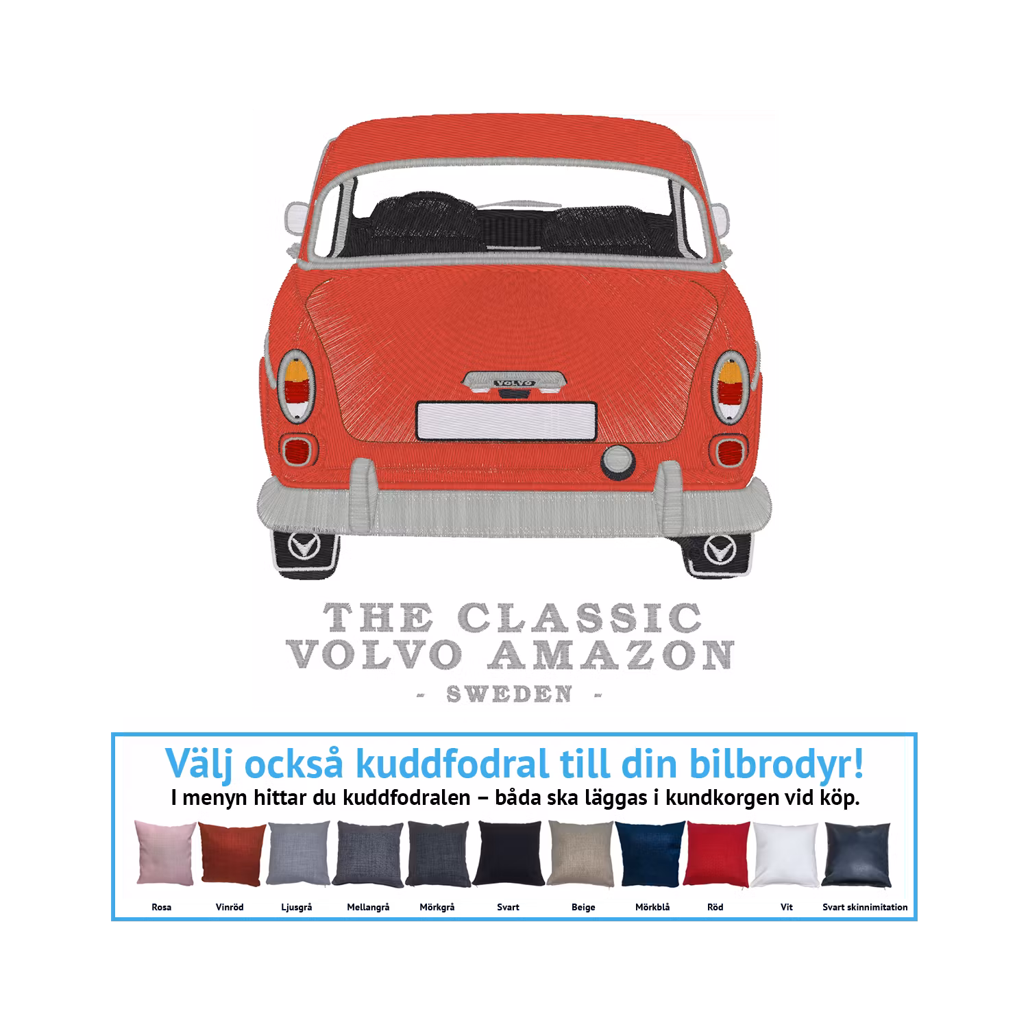 "The Classic Volvo Amazon – Sweden –"