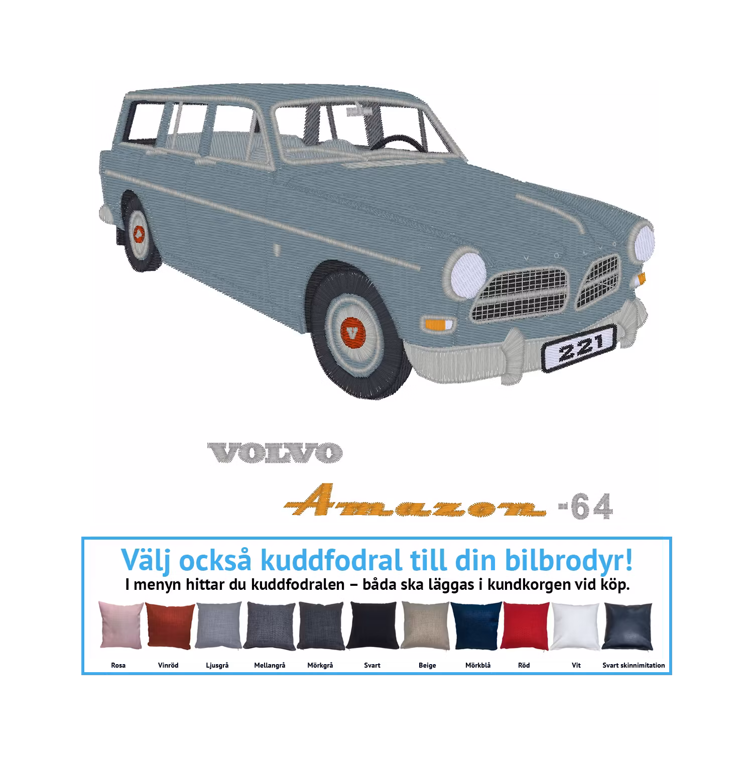 Volvo Amazon Kombi 221, 1964