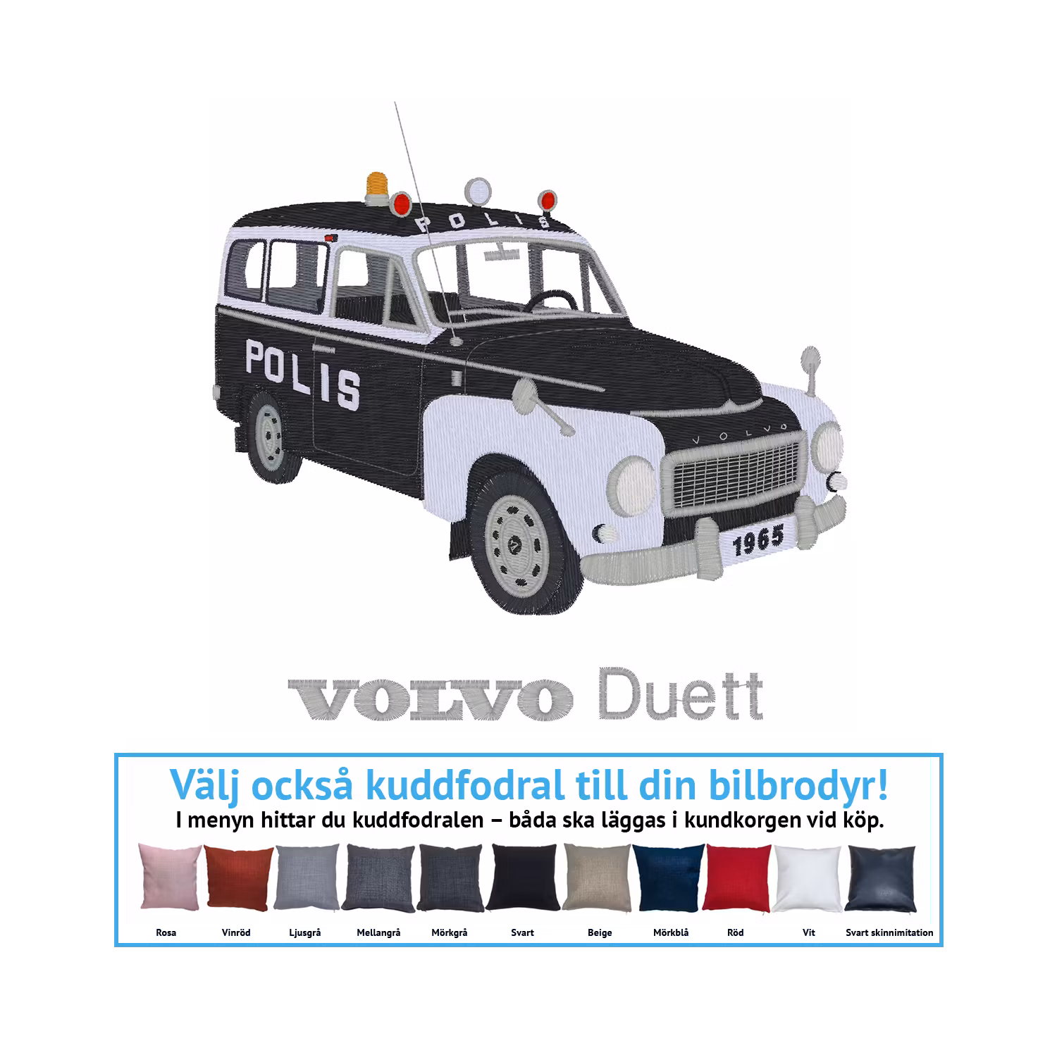 Volvo Duett Polis, 1965
