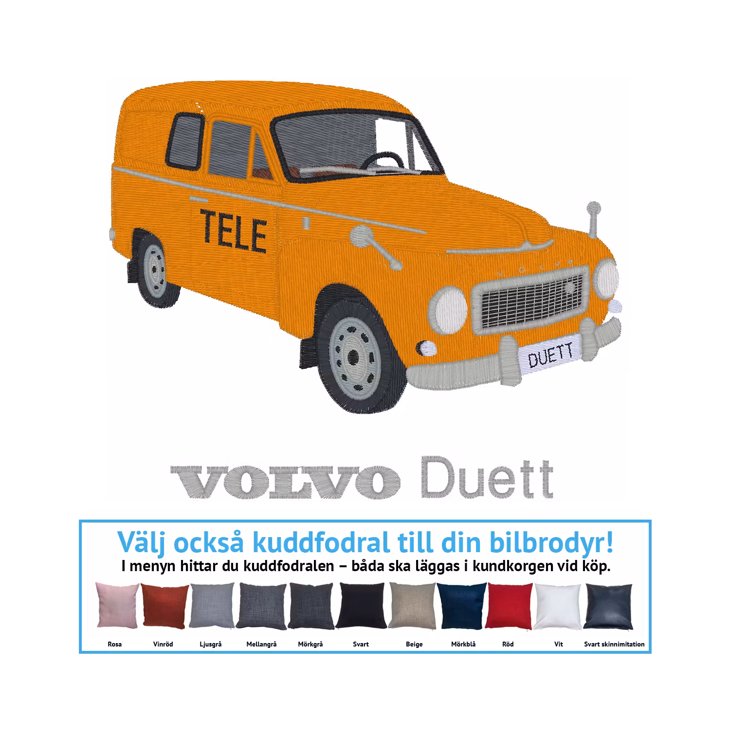 Volvo Duett "Tele-skåp", 1965