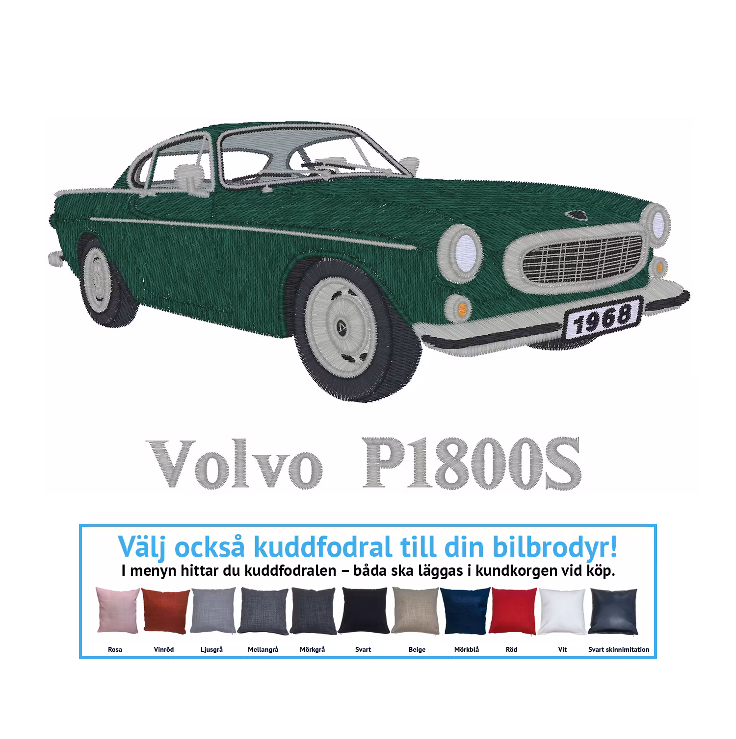 Volvo P1800S, 1968-69
