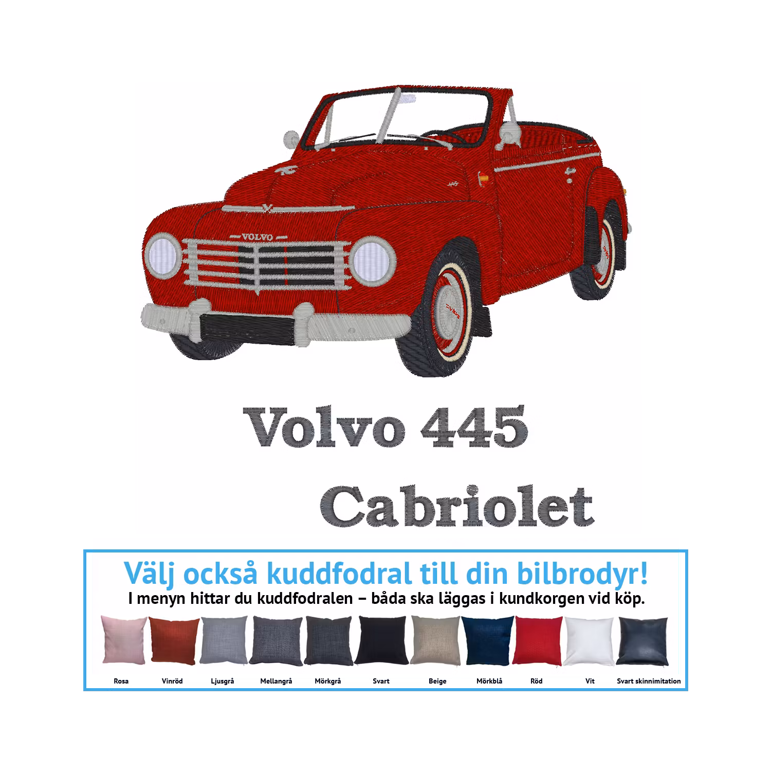 Volvo 445 cabriolet, 1953