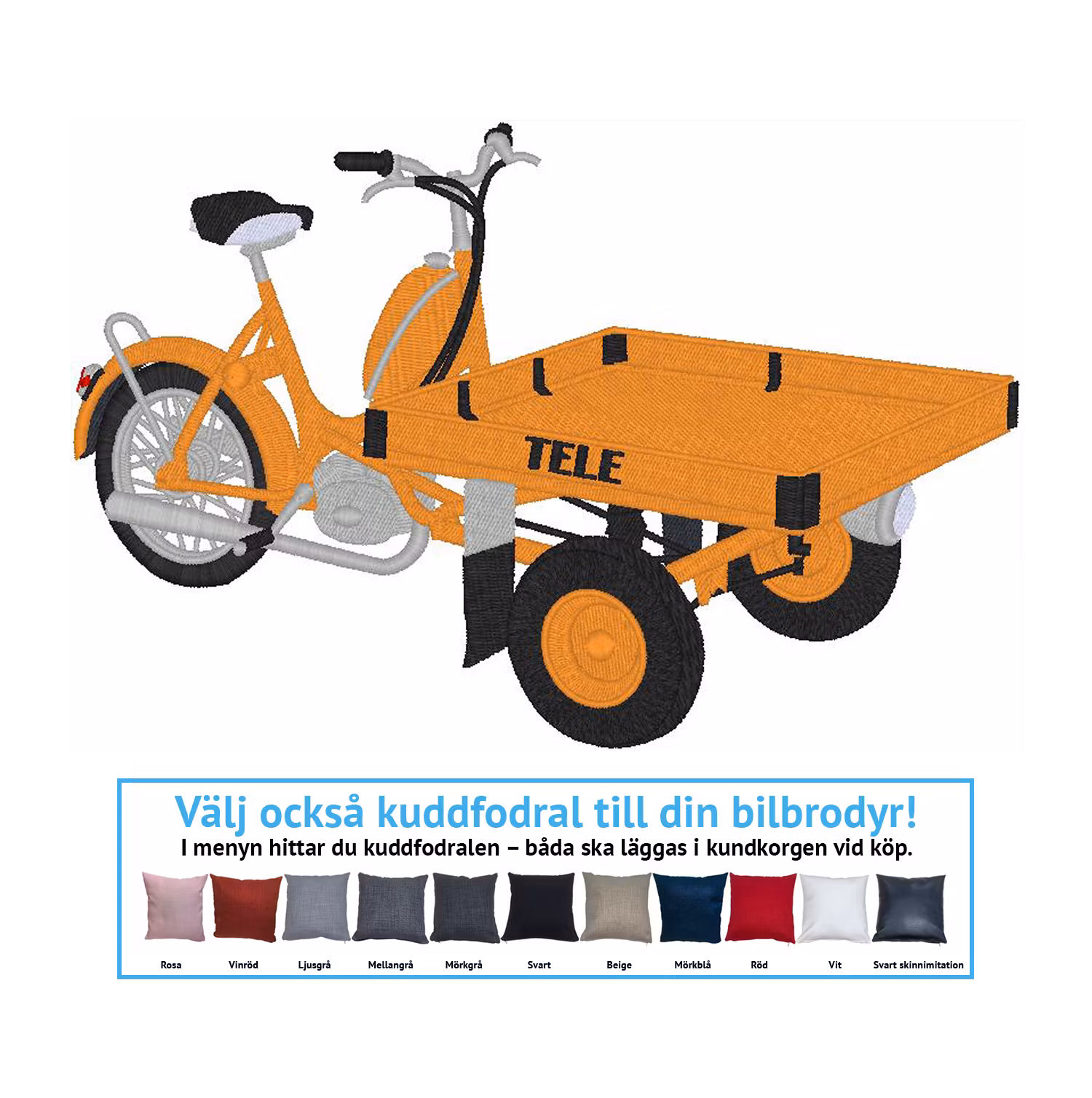Crescent flakmoped "Tele"