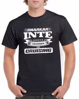 T-shirt herr: Snarkar inte drömmer om cruising