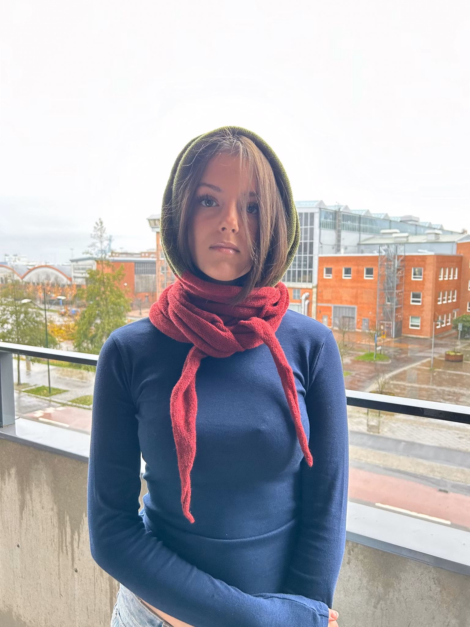 Kapuschongsjal - Jola Glimäng
