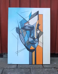 'Engineer' - Original 60x80 cm