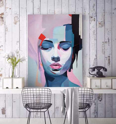 'Traces Of A Peaceful Dream' - Original 70x100 cm