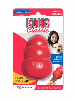 KONG CLASSIC RØD 2 størrelser fra 125,-
