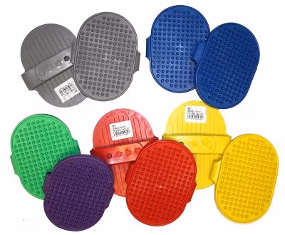 GUMMIKARDA 13x9CMMIX FARGE