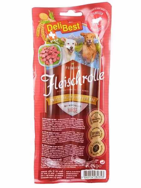 HUNDEPØLSE STANDARD MED STORFE 2 X 400 G