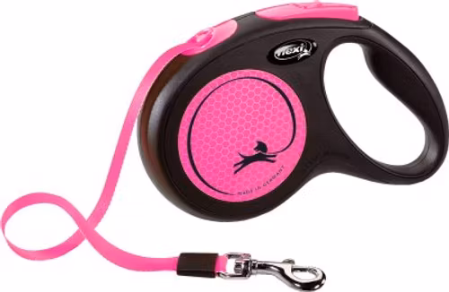 FLEXI KOBBEL NEW NEON M 5M BÅND ROSA MAX 25KG