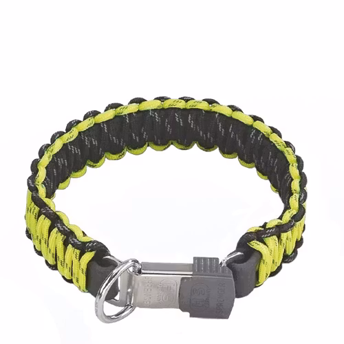 Sprenger halsbånd "Paracord" gul