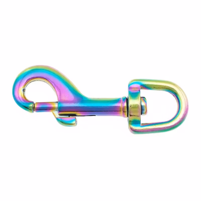 Paracordband med Liten og lett Hurtiglås I Neo Chrome(55mm) 3 lengder fra 350,-