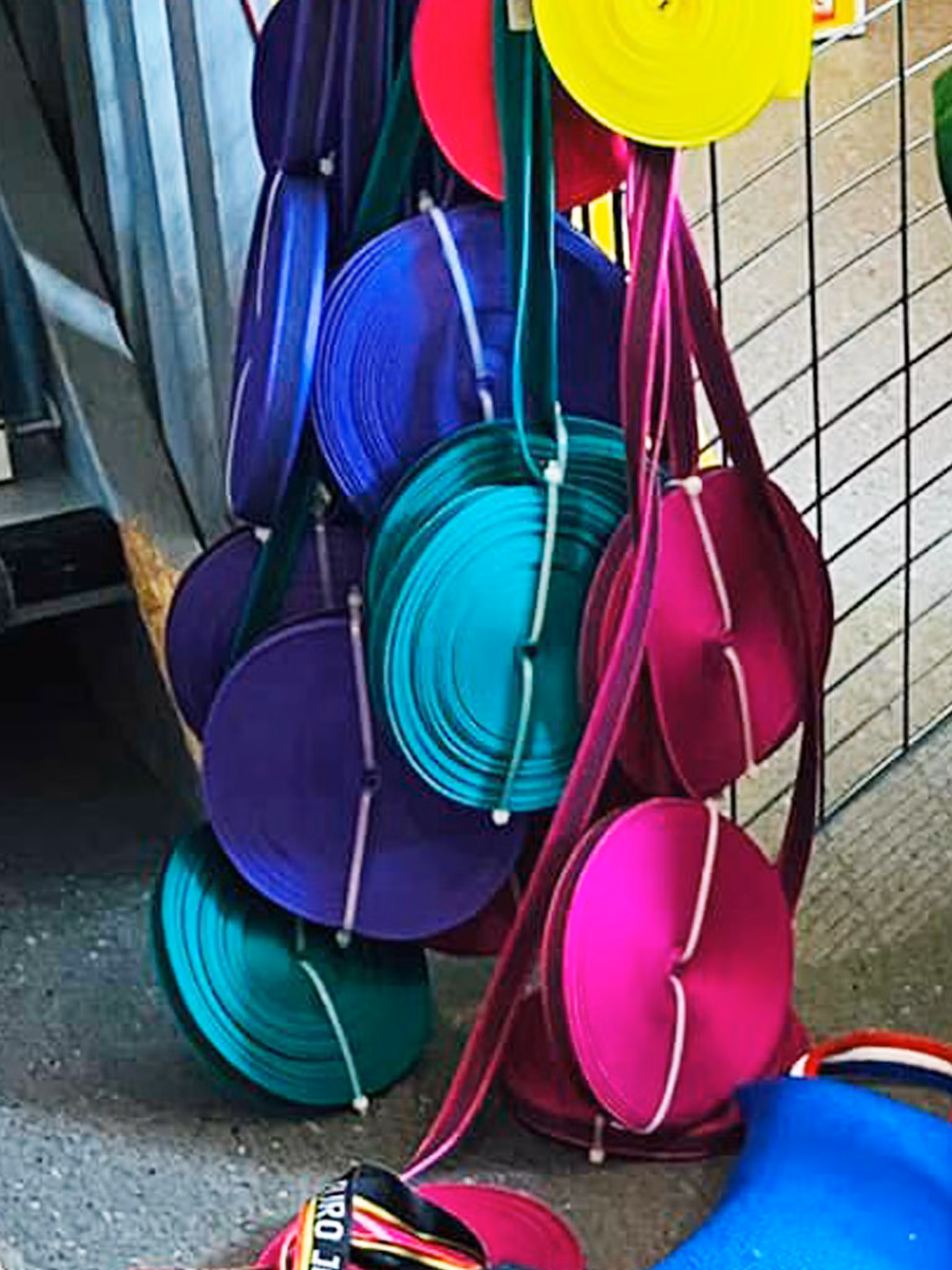 Line Polyprop-Rubber uten håndtak 18mm x 10m  med kraftig krok