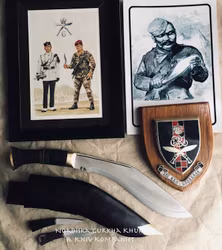 "PRI" British Gurkha Service Khukuri BSI No. 1 "Jungle" (ST 10,5 tum).