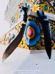 "HK" Traditionell Butcher Khukuri (ST/FT 11 tum).