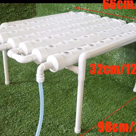 Hydroponic "NFT" system startkit 36 eller 54 pods