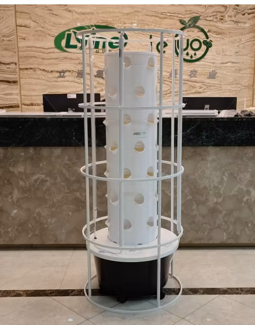 Hydroponiskt Odlingstorn med LED lampor 30 eller 42 poddar