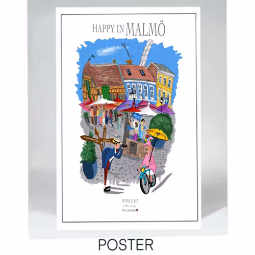 NYHET! HAPPY IN MALMÖ - SMILE!