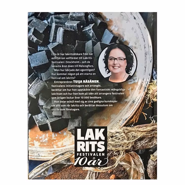 Bok "Tio år med Lakritsfestivalen"