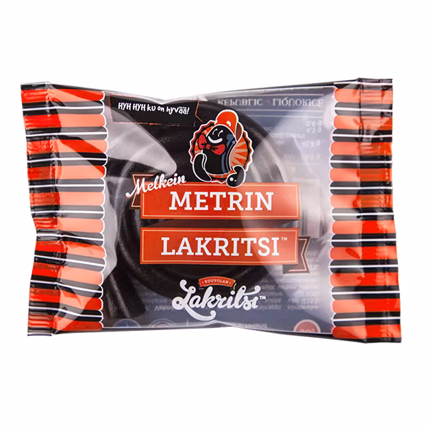 En stor snurra av sötlakrits.