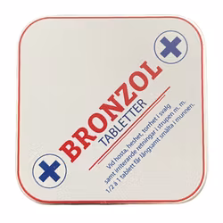 Bronzol saltlakritspastiller
