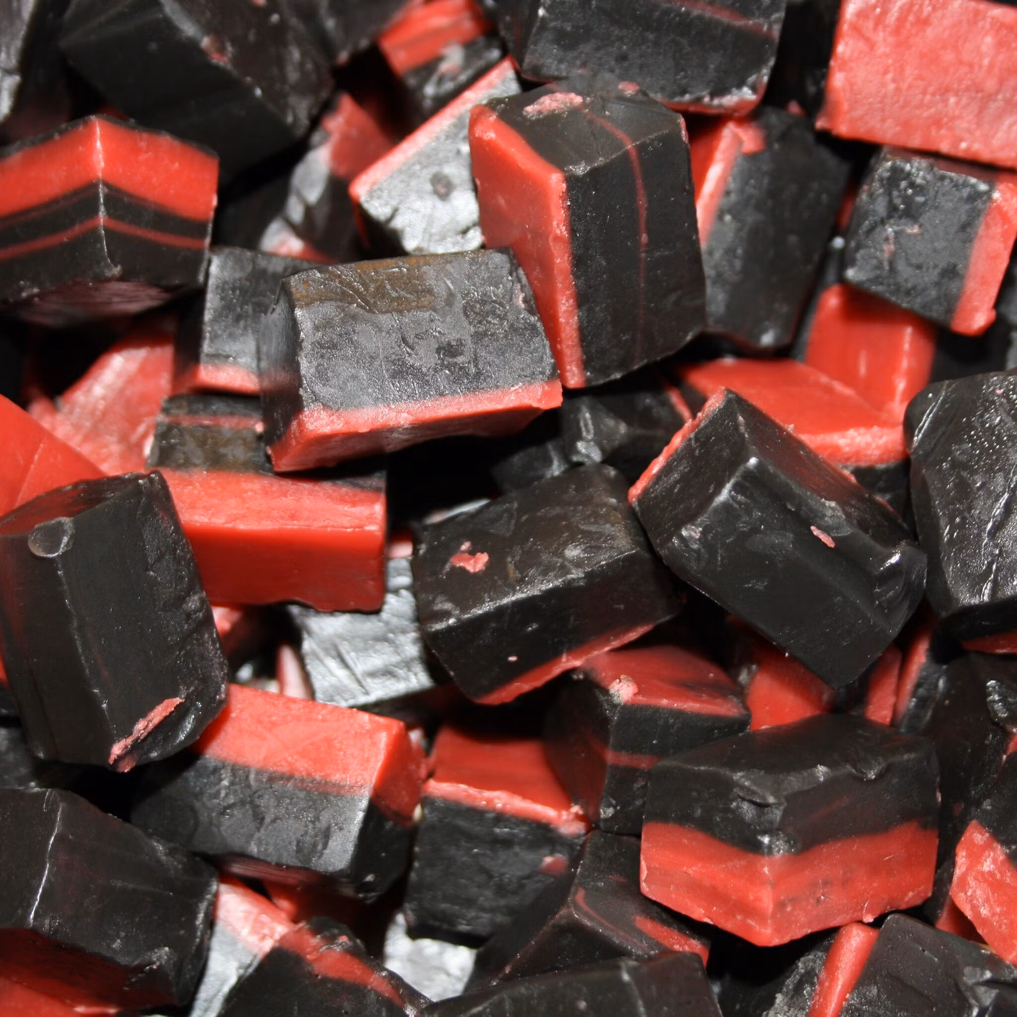 Hallon/lakrits fudge