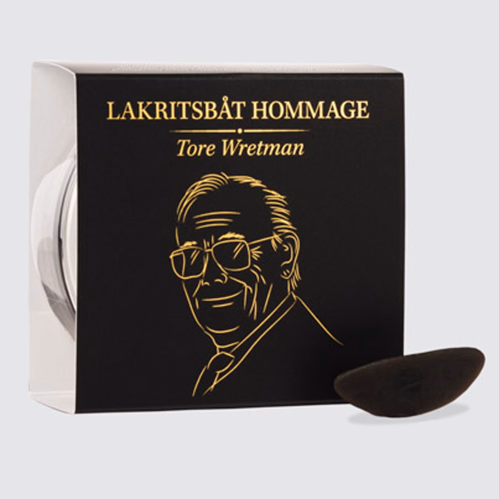 Lakritsbåt 'Hommage' Tore Wretman