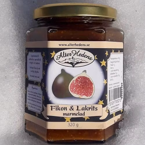 Fikon & Lakritsmarmelad