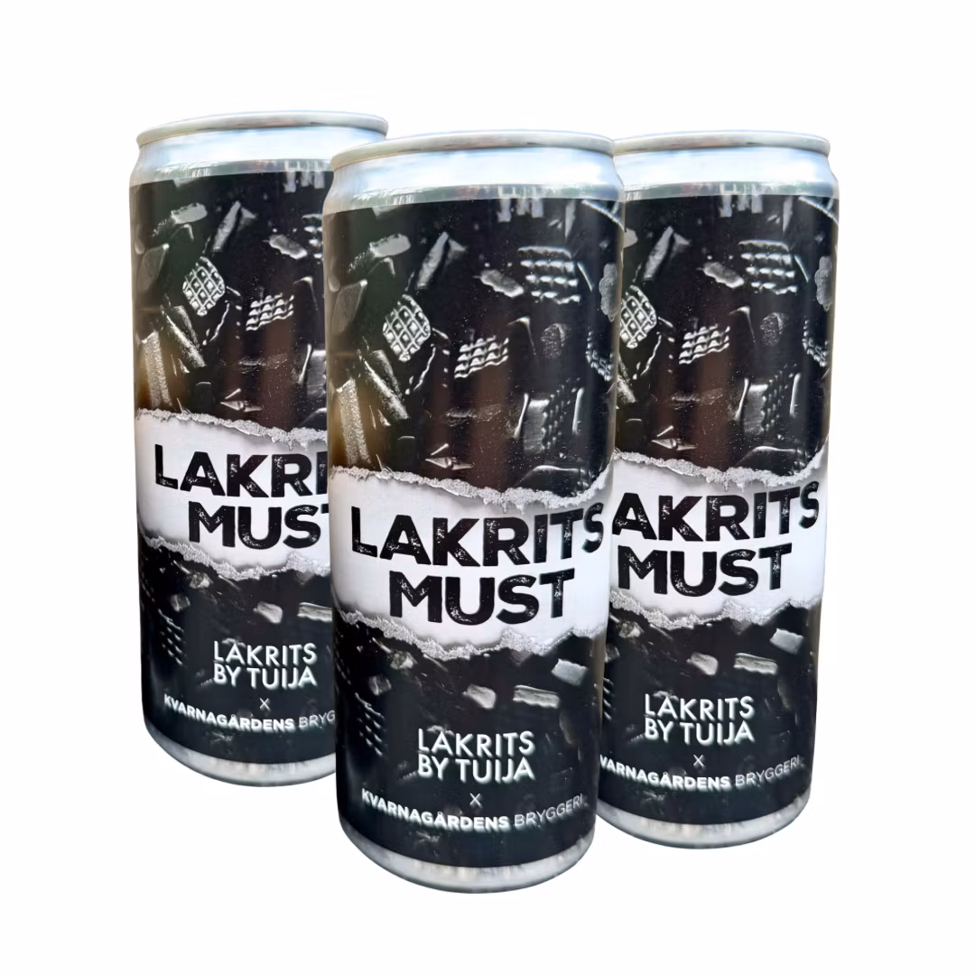 3 x Lakritsmust