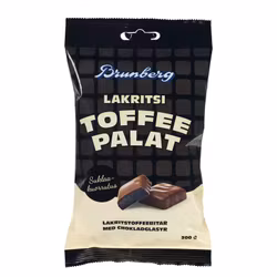 Brunbergs lakritstoffee