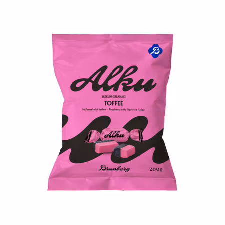 Alku Toffee Hallonlakrits