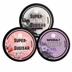 3-pack SuperSalta Sugisar