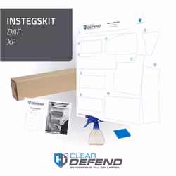Instegsskydd DAF XF (gamla modellen) - förarsida