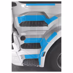 Instegsskydd Scania Next Generation R-serien - förarsida