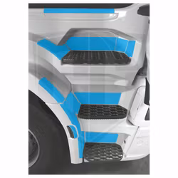 Instegsskydd Scania Next Generation R-serien - passagerarsida