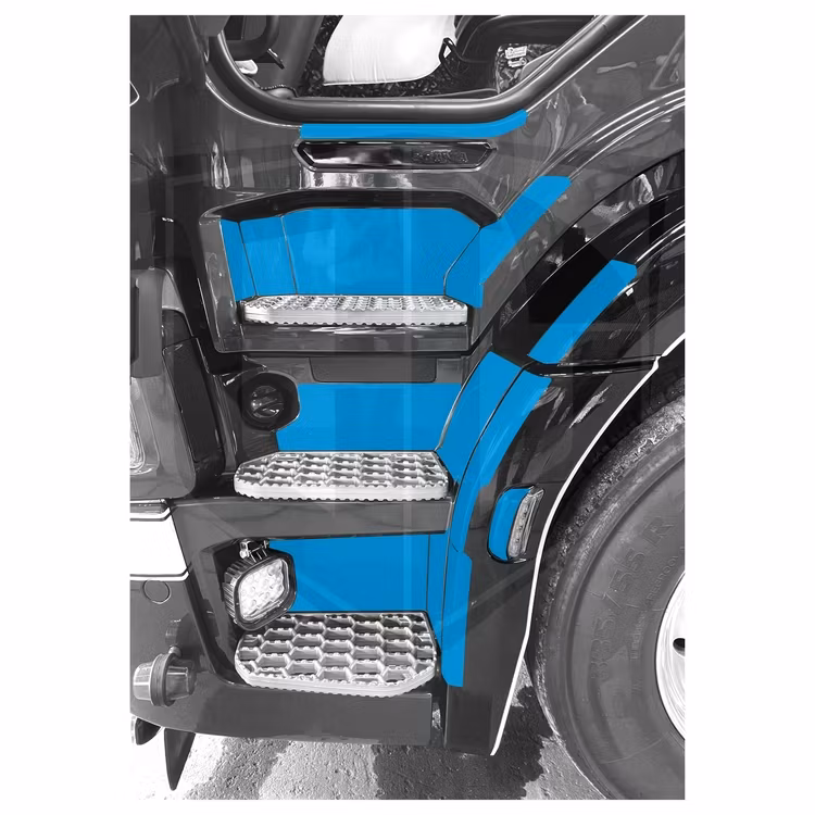 Instegsskydd Scania Next Generation G-serien - förarsida