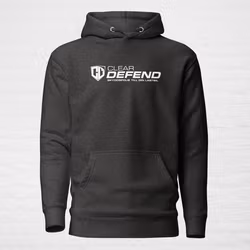 Unisex Hoodie Mörkgrå