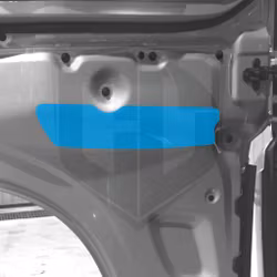 Dörrskydd insida Volvo FH 5 - förarsida