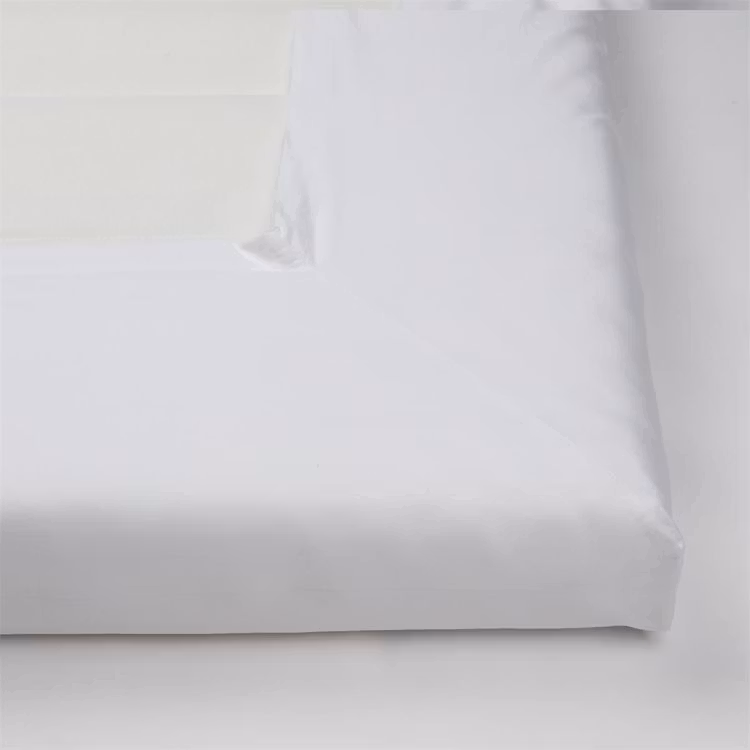 Kuvertsytt Underlakan GOTS Ekologisk Percale Vit 180X210 cm