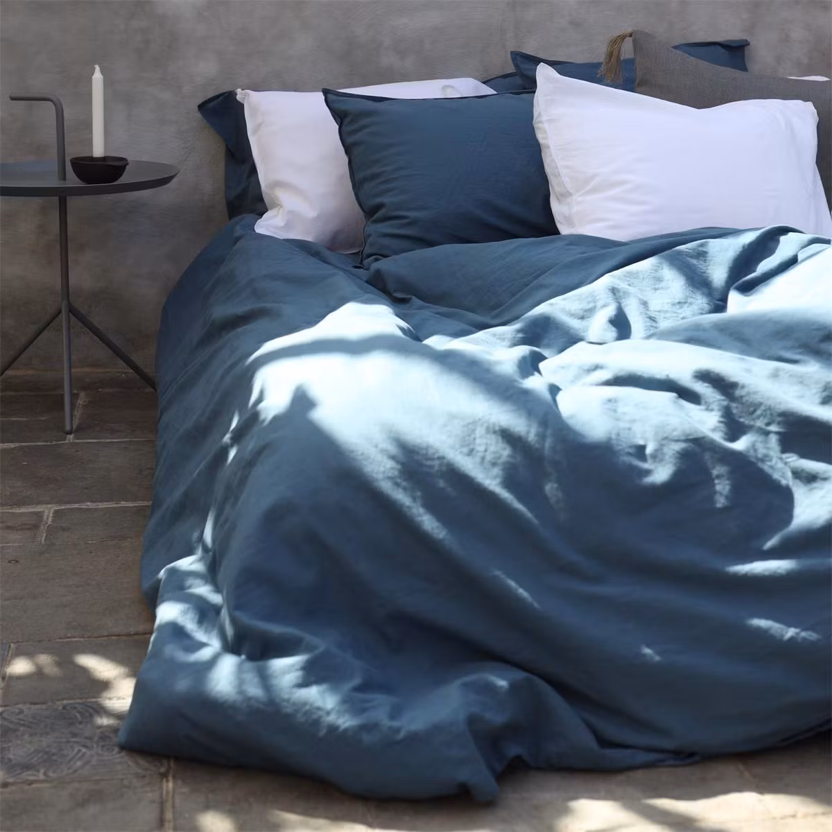 Örngott Linen Blend Pure White 50x90cm