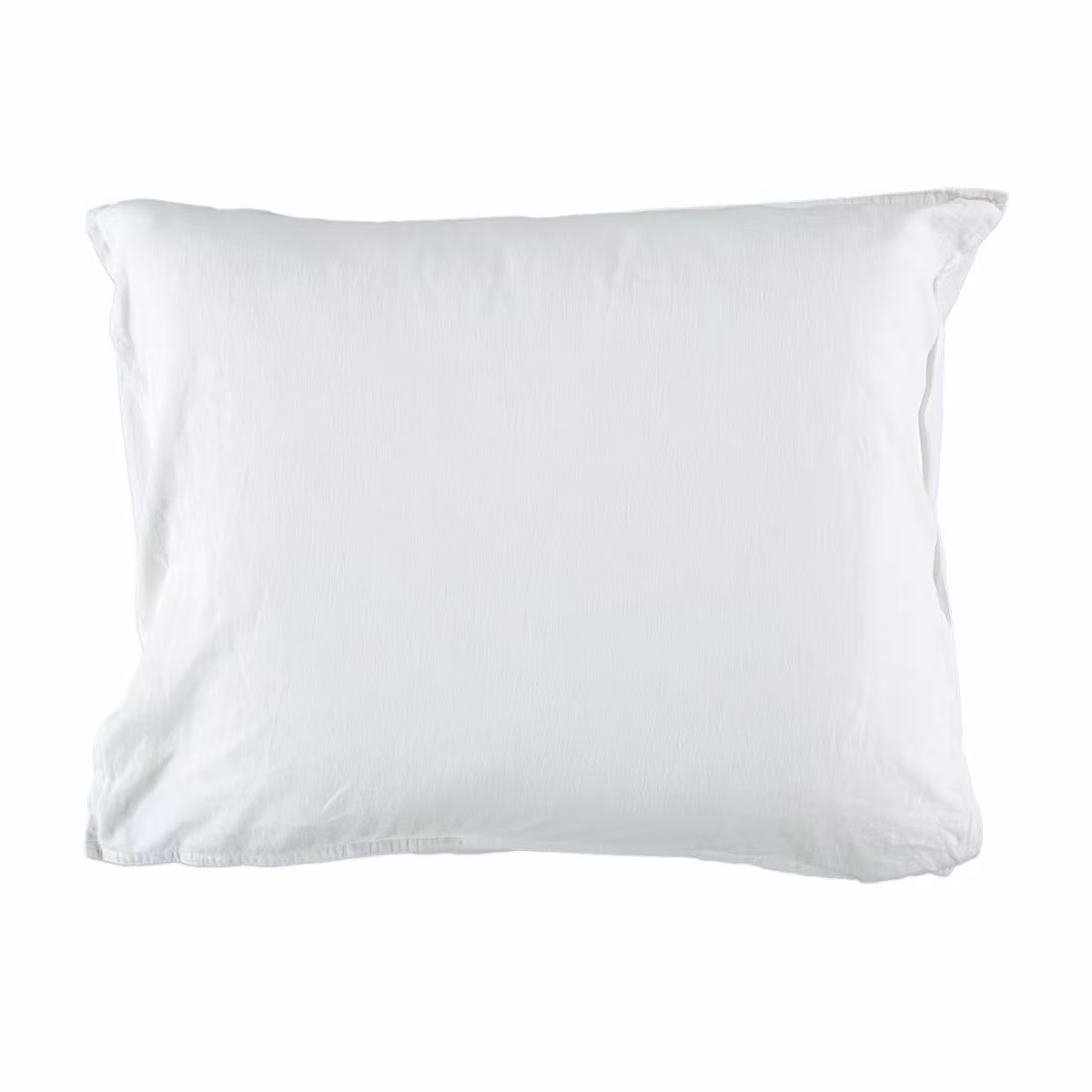 Påslakanset Linen Blend Pure White 150X210+50x60cm
