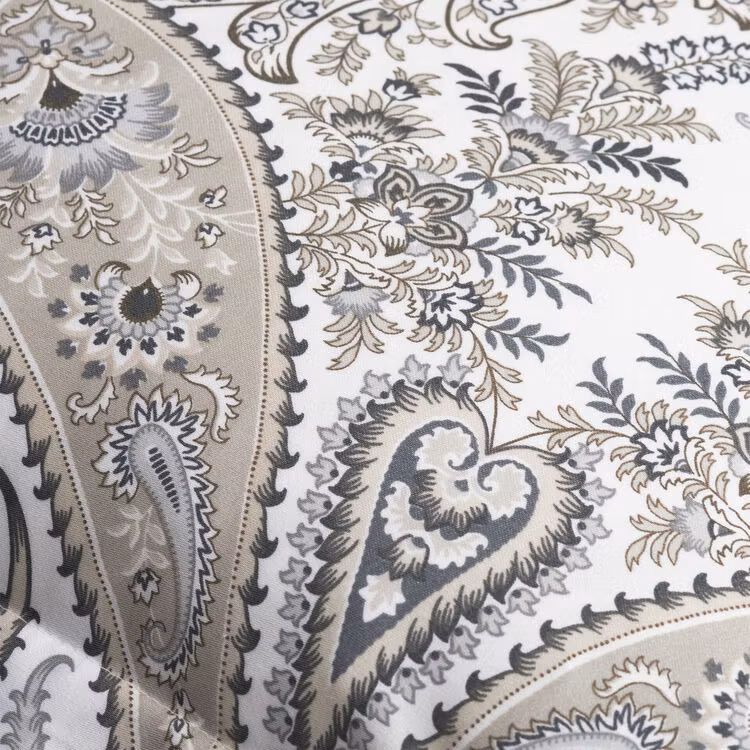Key West Paisley Påslakan Grey 220x220 cm