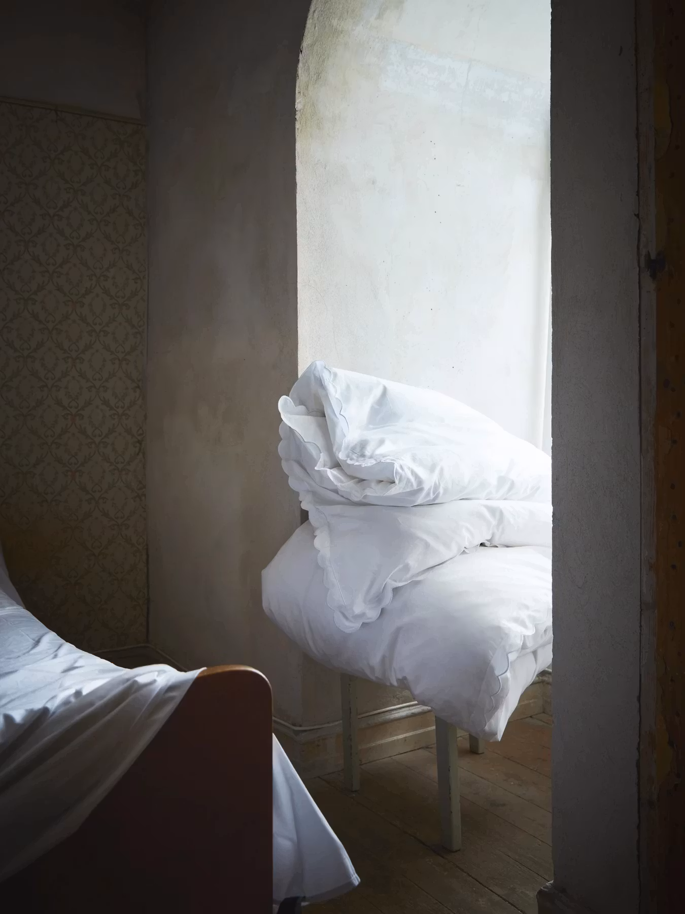 Isola Satin Påslakan Vit 150x210