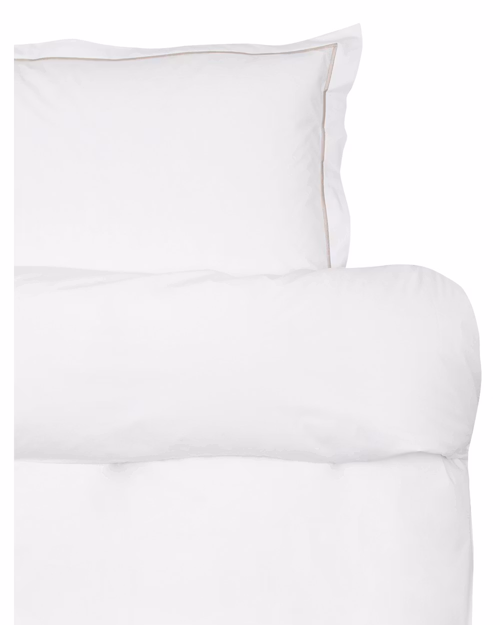 Prima Percale Påslakanset Vit 150x210/50x60cm