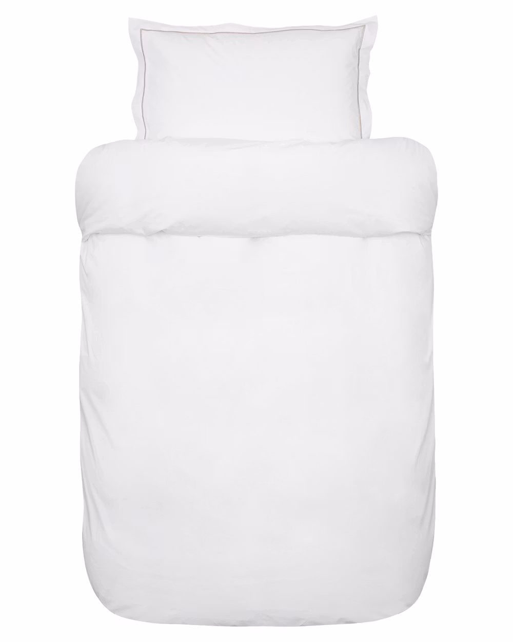 Prima Percale Påslakanset Vit 150x210/50x60cm