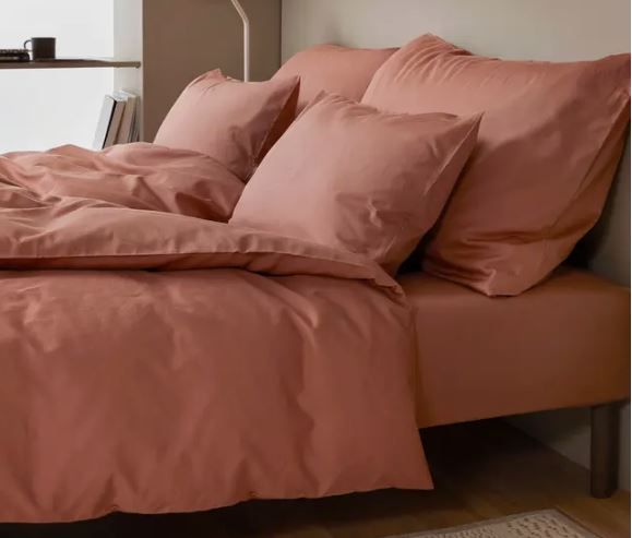 Harmoni Påslakanset Ljus Terrakotta 150x210/50x60cm