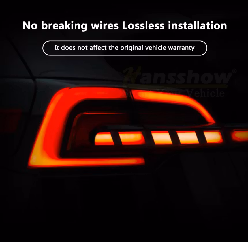 Bakljus Strip Light Tesla Model 3