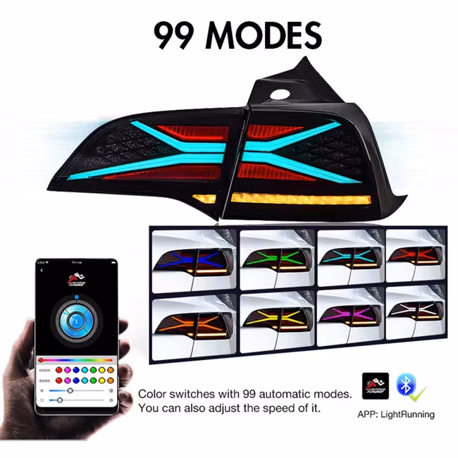 Bakljus RGB Model Y/3